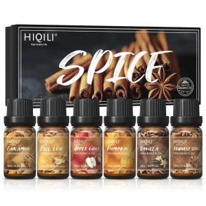 HIQILI  6 PCS*10mL Pure Perfume Oil Set